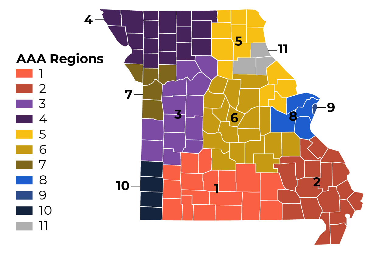 AAA Regions of Missouri